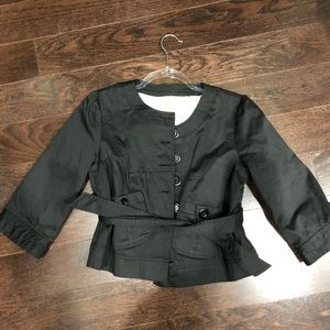 Black belted blazer by Buffalo